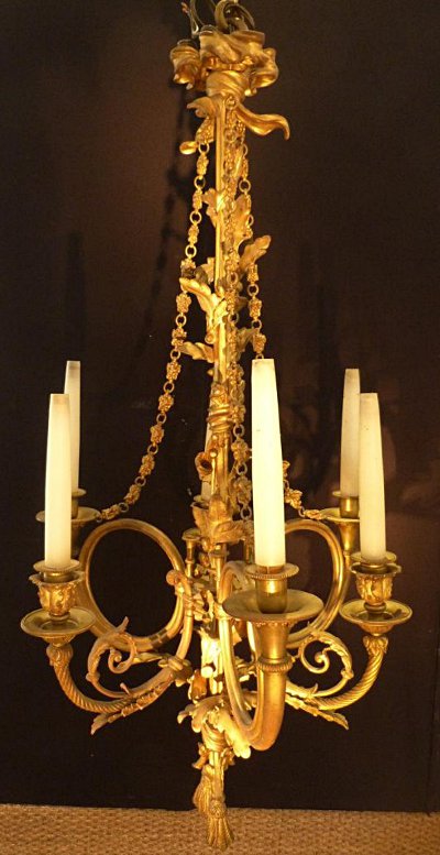 Fine, French, Louis XVI style chandelier