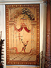 Very fine, French, Louis XIV period, Beauvais entre fenetre tapestry