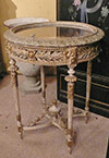 Unusual, French vitrine table