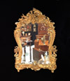 Fine, French, Louis XV style mirror