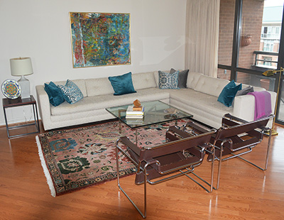 Large Mid-Century Modern Sofa