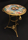 French, Neoclassical style, bronze d'ore gueridon (end table)