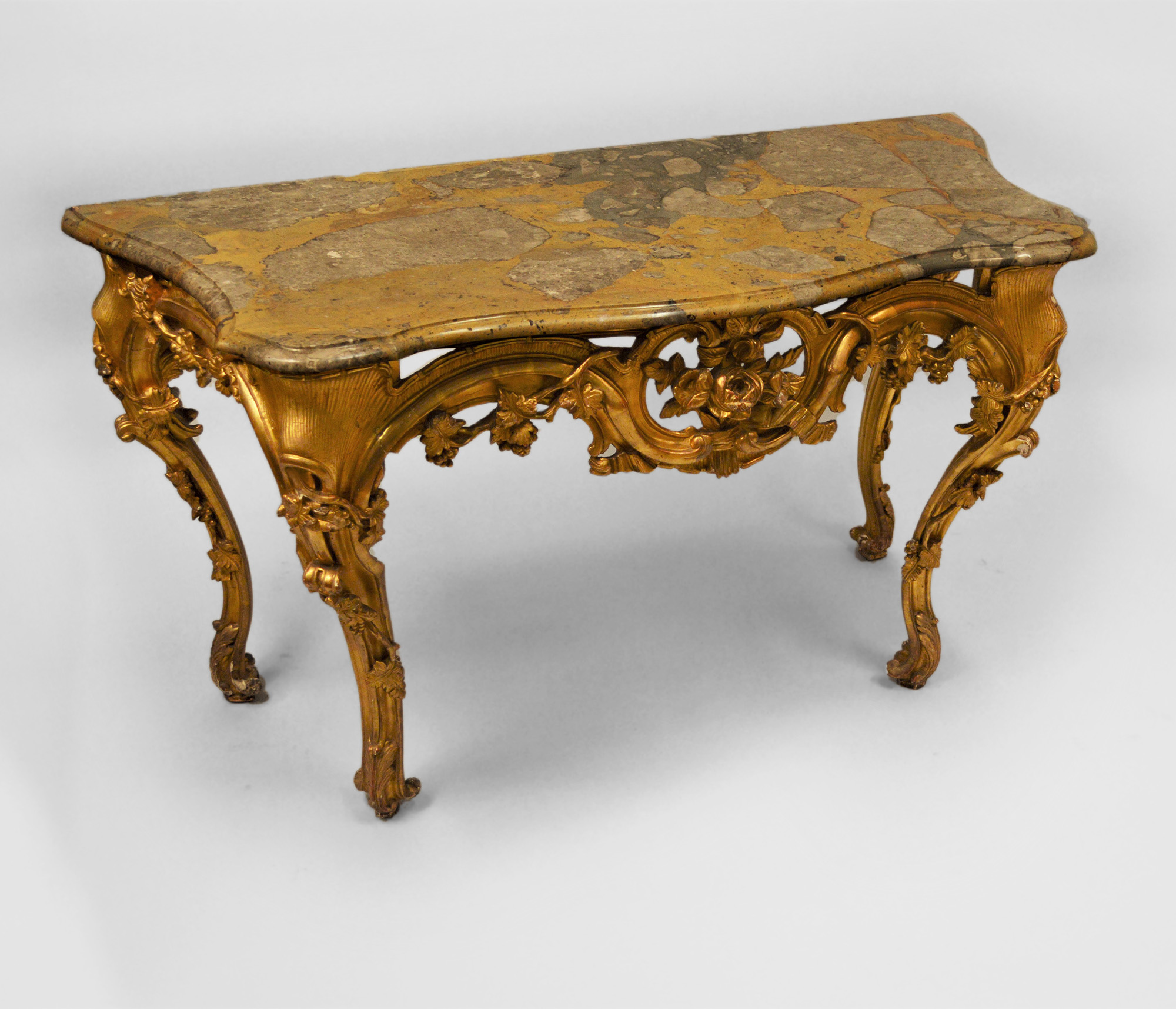 French, Louis XV-XVI Transition period console