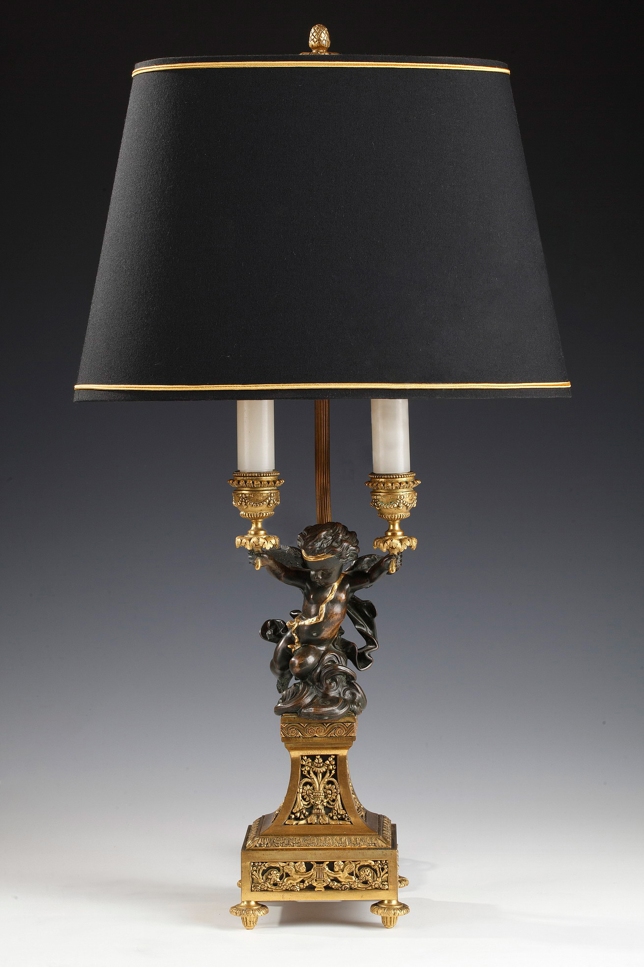 French, Neoclassical style lamp