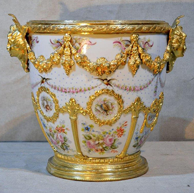 Large, Important, French cache pot