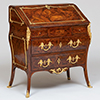 French Regence period commode scriban