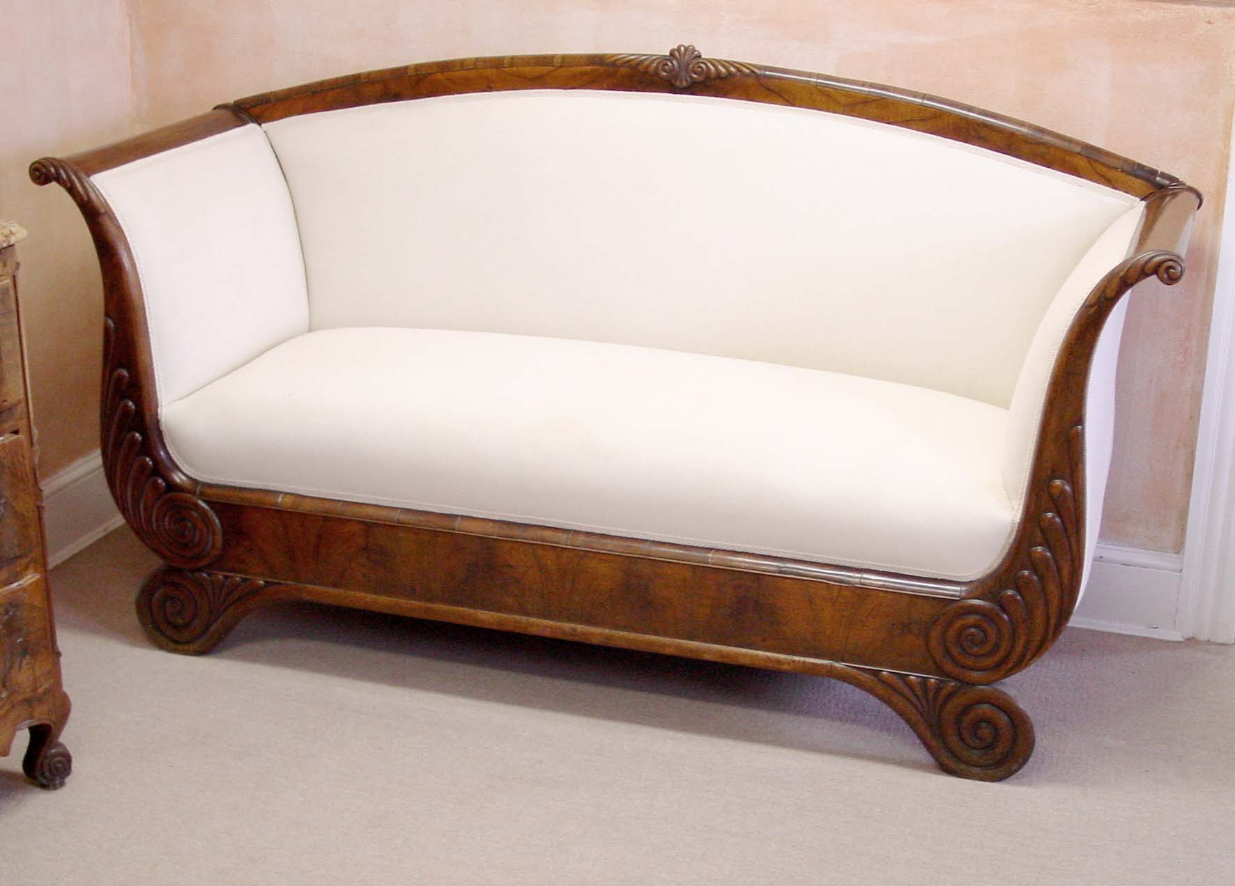 Fine Biedermeier sofa