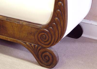 Austrian, Biedermeier sofa