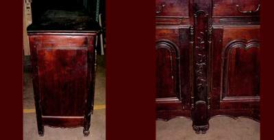 French, 18th century enfilade (double buffet)