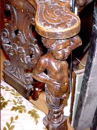 Renaissance style tete a tete