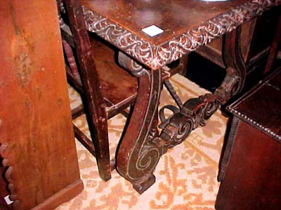 17th century, Spanish refectory table