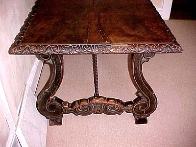 17th century, Spanish refectory table