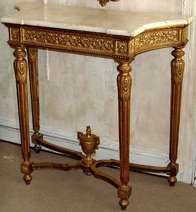 Early 19th century, Louis XVI style console table