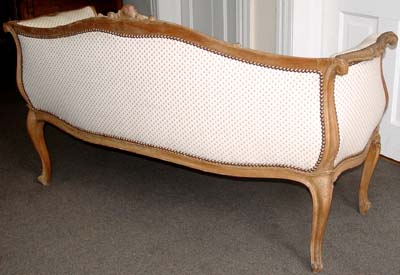 French, Louis XV style settee
