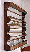 French Provincial plate rack