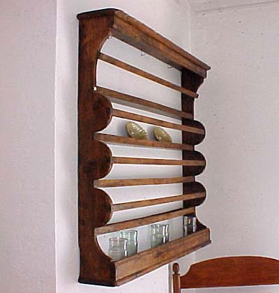 French Provincial plate rack