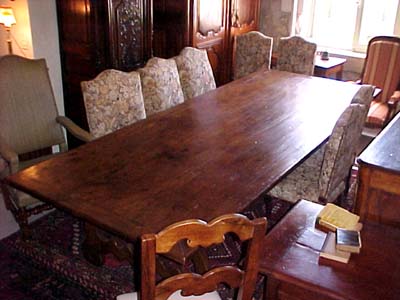 Spanish, Renaissance style refectory table
