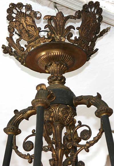 French, Empire style chandelier