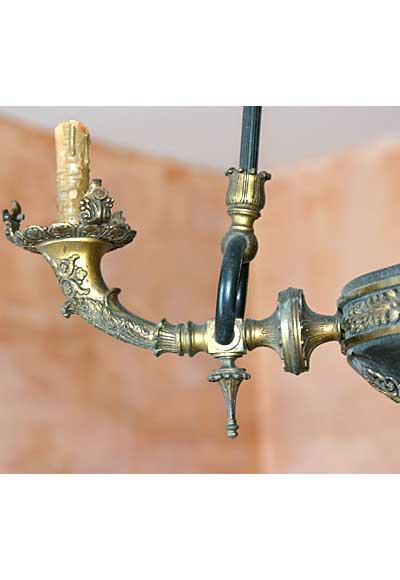 French, Empire style chandelier