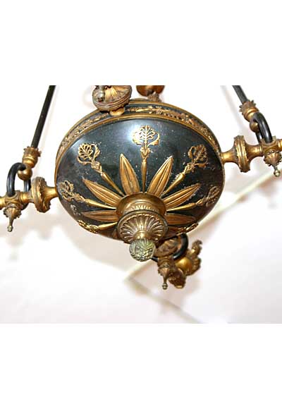 French, Empire style chandelier