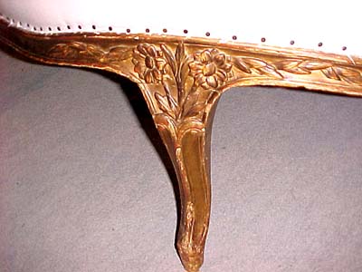 French, Louis XV period ottoman