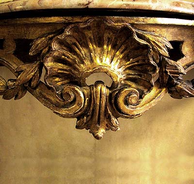 19th century, Louis XV style console