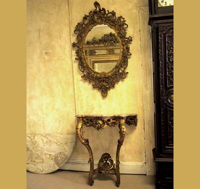 19th century, Louis XV style console