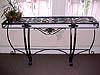 French, iron console