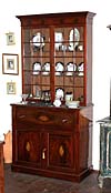 William IV style fall-front secretary/bookcase