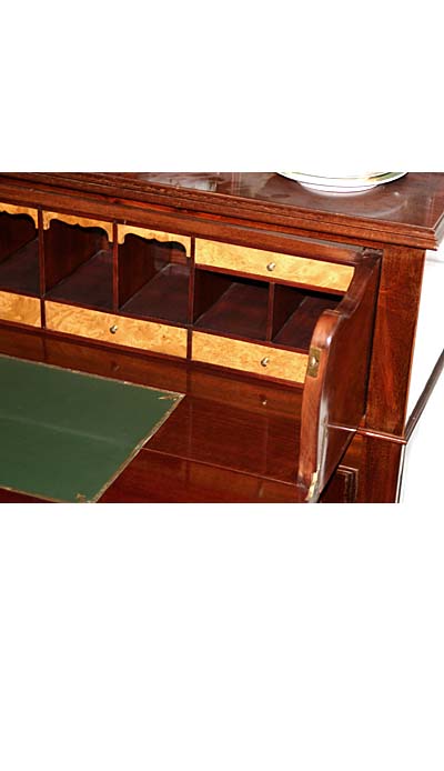 William IV style fall-front secretary/bookcase