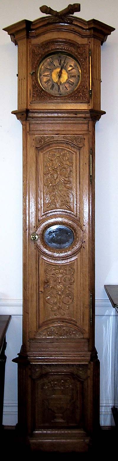 Louis XVI period tall case clock