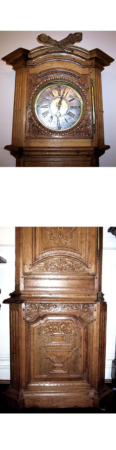 Louis XVI period tall case clock