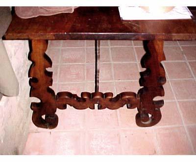 17th century, Spanish refectory table
