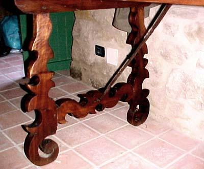 17th century, Spanish refectory table