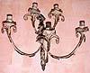 French, Proven&ccedil;al, iron and bronze wall sconces