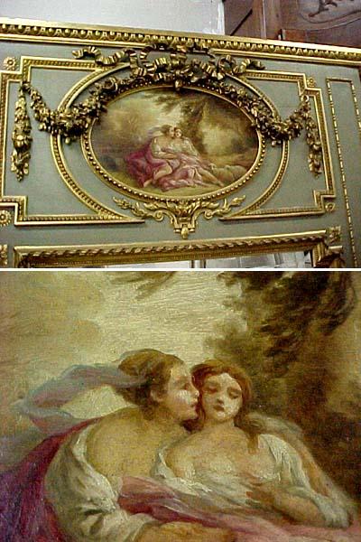 French, Louis XVI style trumeau
