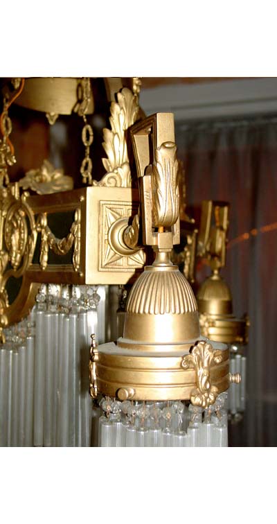 Art Deco chandelier