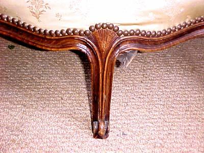Pair of Louis XV style, Proven&ccedil;al bergeres