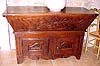 Louis XV period, Proven&ccedil;al petrin buffet (kneading trough)