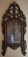 Italian, Neoclassical period silver-leaf mirror