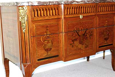 French, Louis XV-XVI Transition style commode