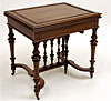 Renaissance style extending game table (