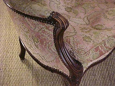 Pair of Louis XV style bergere