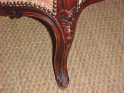 Pair of Louis XV style bergere