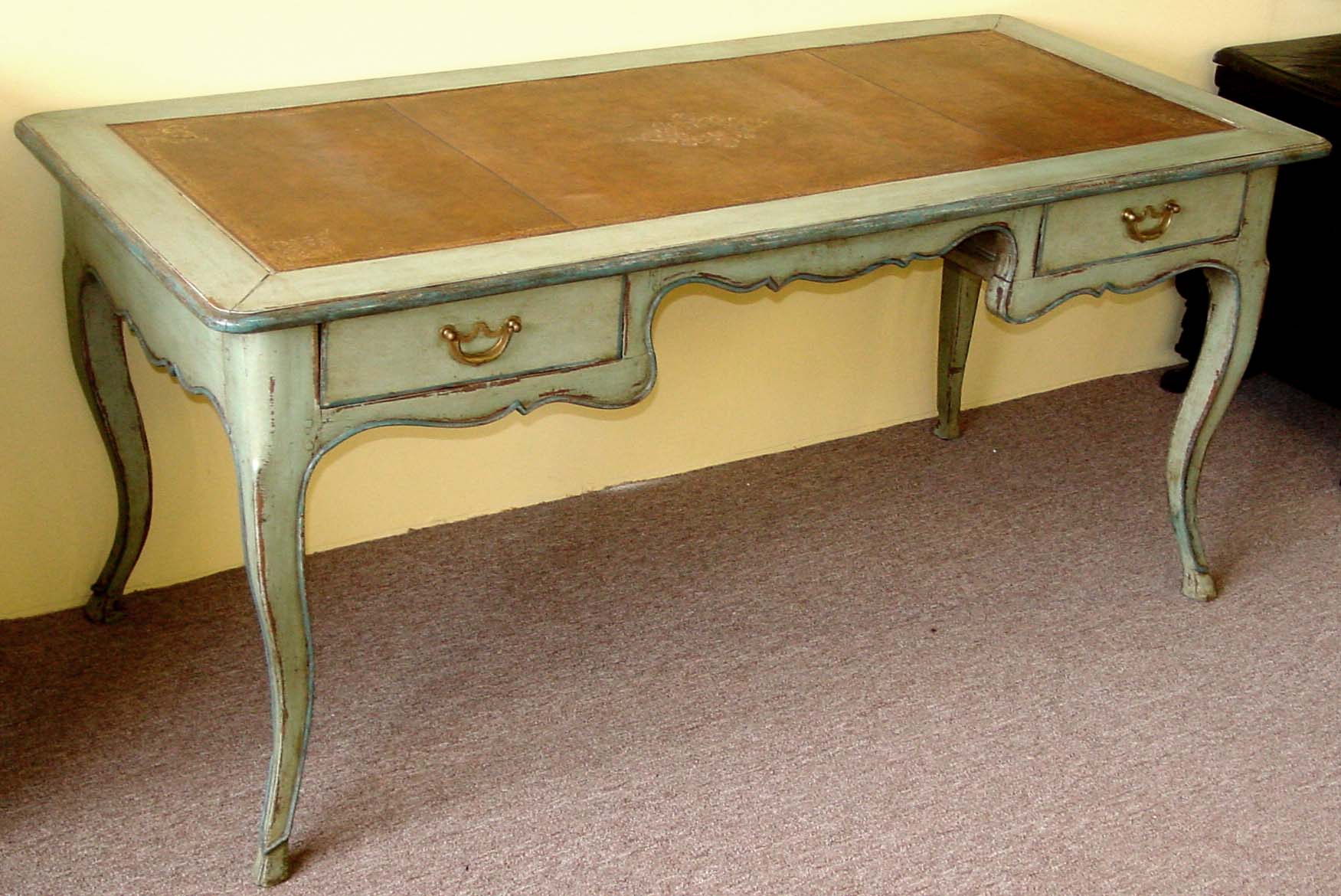 Louis XV style, Italian bureau plat