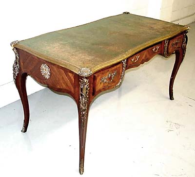 Louis XV style bureau plat