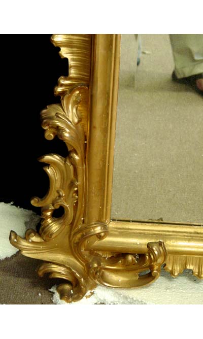French, Louis XV style mirror