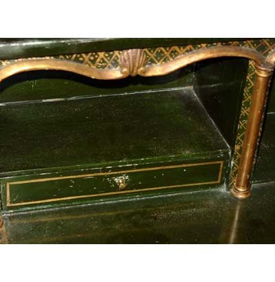 Louis XV style, chinoiserie commode scriban