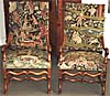 Pair of Louis XIV style fauteuils