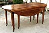 Louis XVI period, banquet size dining table